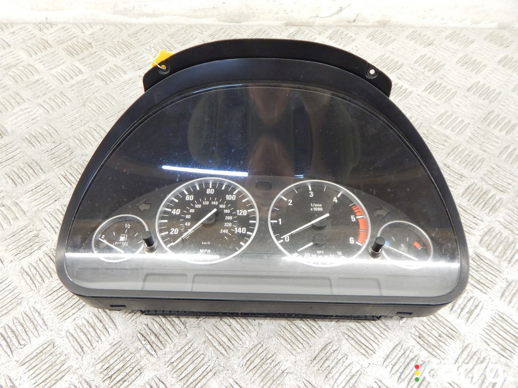 62116979580, 6979580, 62116959123, 6959123, 62119147697, 9147697 Щиток приборов (приборная панель) BMW X5-series (E53) 2006г. - фото №1