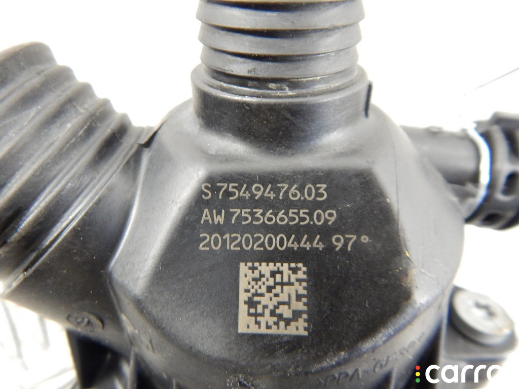 7549476, 11537549476, 11537544788, 7544788, 11537536655, 7536655 Корпус термостата BMW X3-series (E83) 2007г. - фото №3