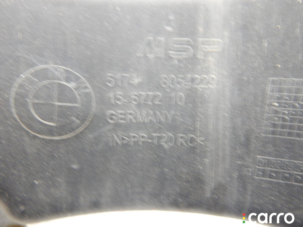 51748054229, 8054229 Воздуховод тормозной левый BMW 3-series (F30/31) 2013г. - фото №3