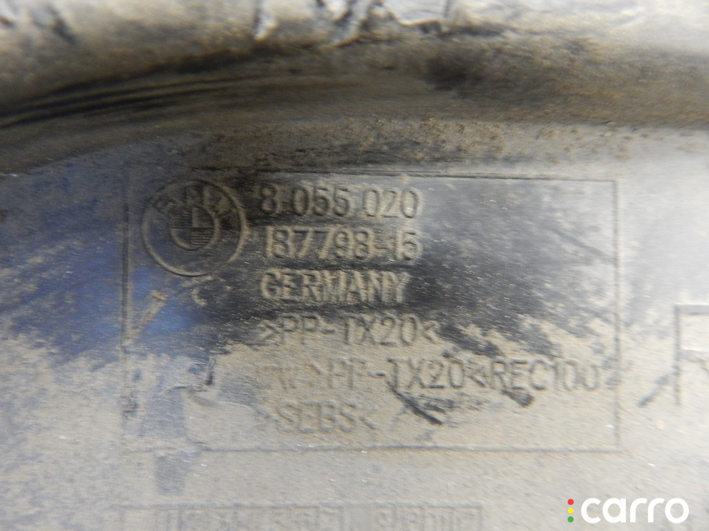 51718055020, 8055020 Защита арок передняя правая (подкрылок) BMW 3-series (F30/31) 2013г. - фото №5
