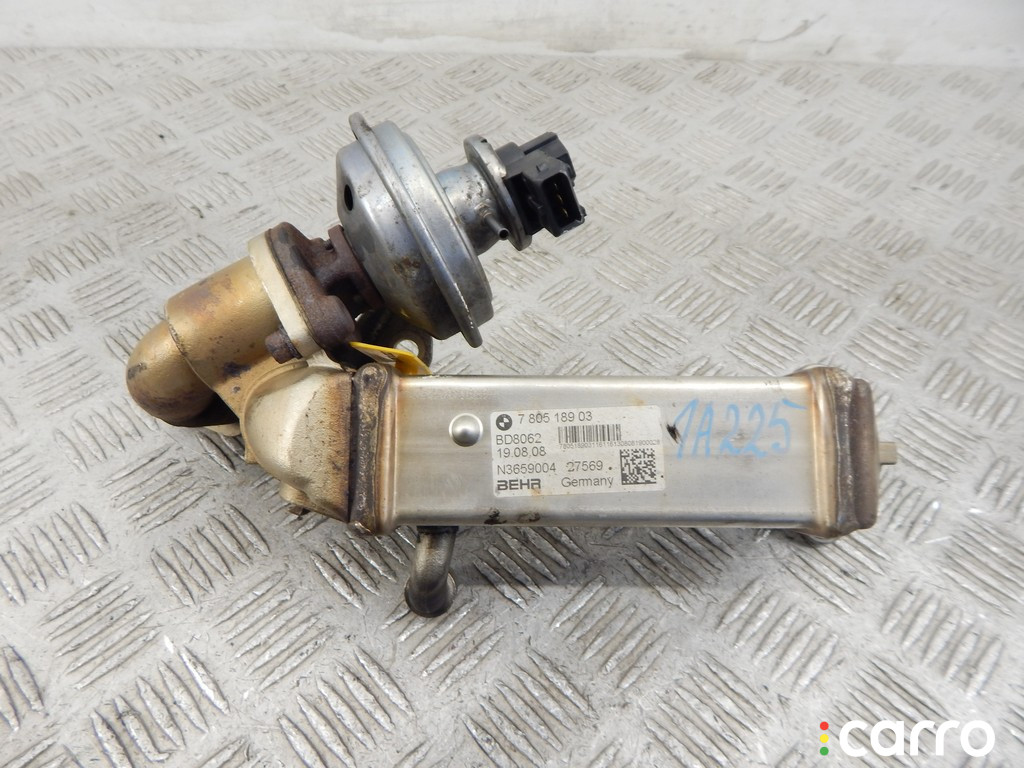 7805189, 11717805189 Радиатор EGR BMW 1-series (E87) 2008г. - фото №2