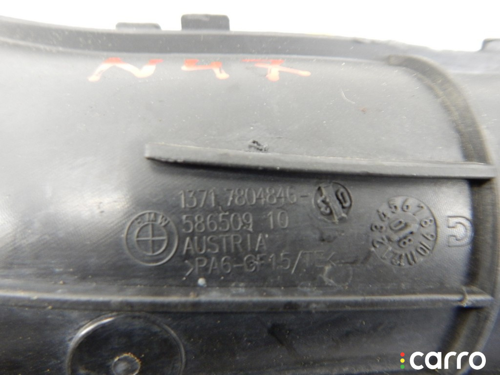 7804846, 13717804846 Патрубок воздушного фильтра BMW 1-series (E87) 2008г. - фото №3