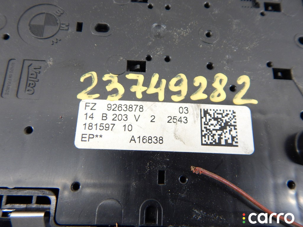 61319263878, 9263878, 61319249542, 9249542 Фонарь салона (плафон) BMW 3-series (F30/31) 2014г. - фото №3