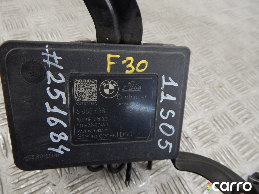 6868638, 34516868638 Блок ABS BMW 3-series (F30/31) 2014г. - фото №2