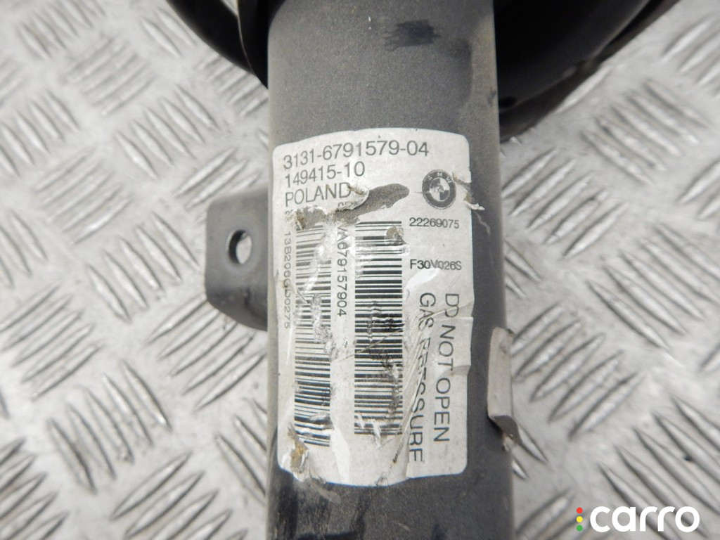 31316791579, 6791579, 31316874370, 6874370 Стойка передняя левая BMW 3-series (F30/31) 2013г. - фото №5