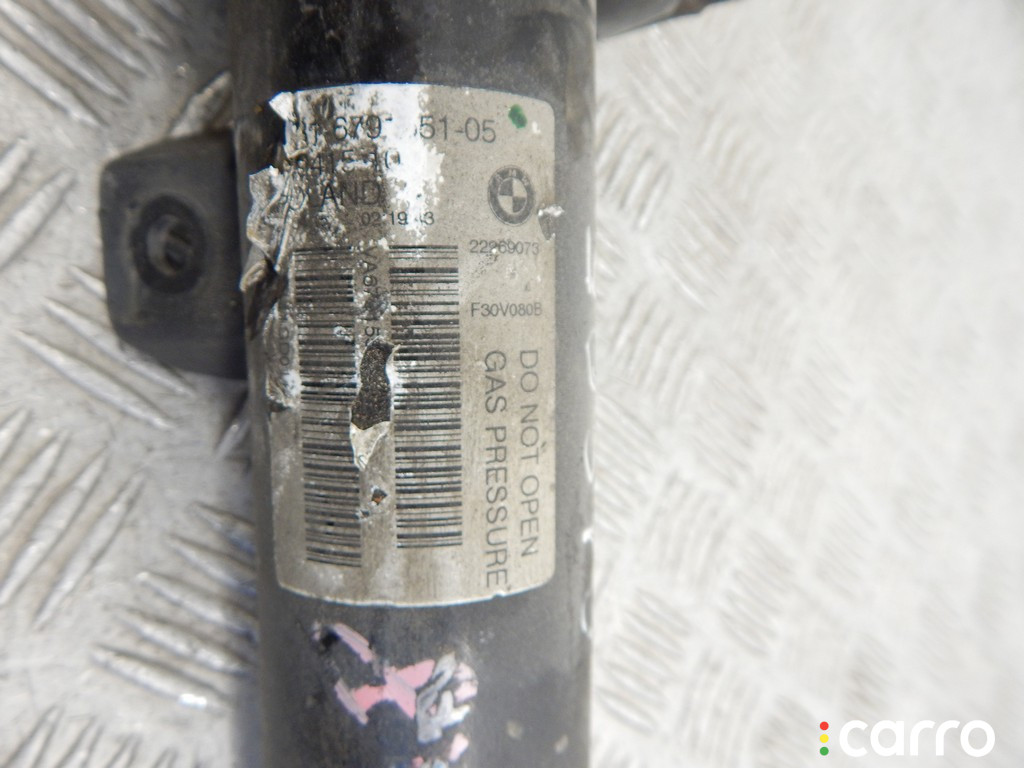 31316791579, 6791579, 31316874370, 6874370 Стойка передняя левая BMW 3-series (F30/31) 2013г. - фото №3
