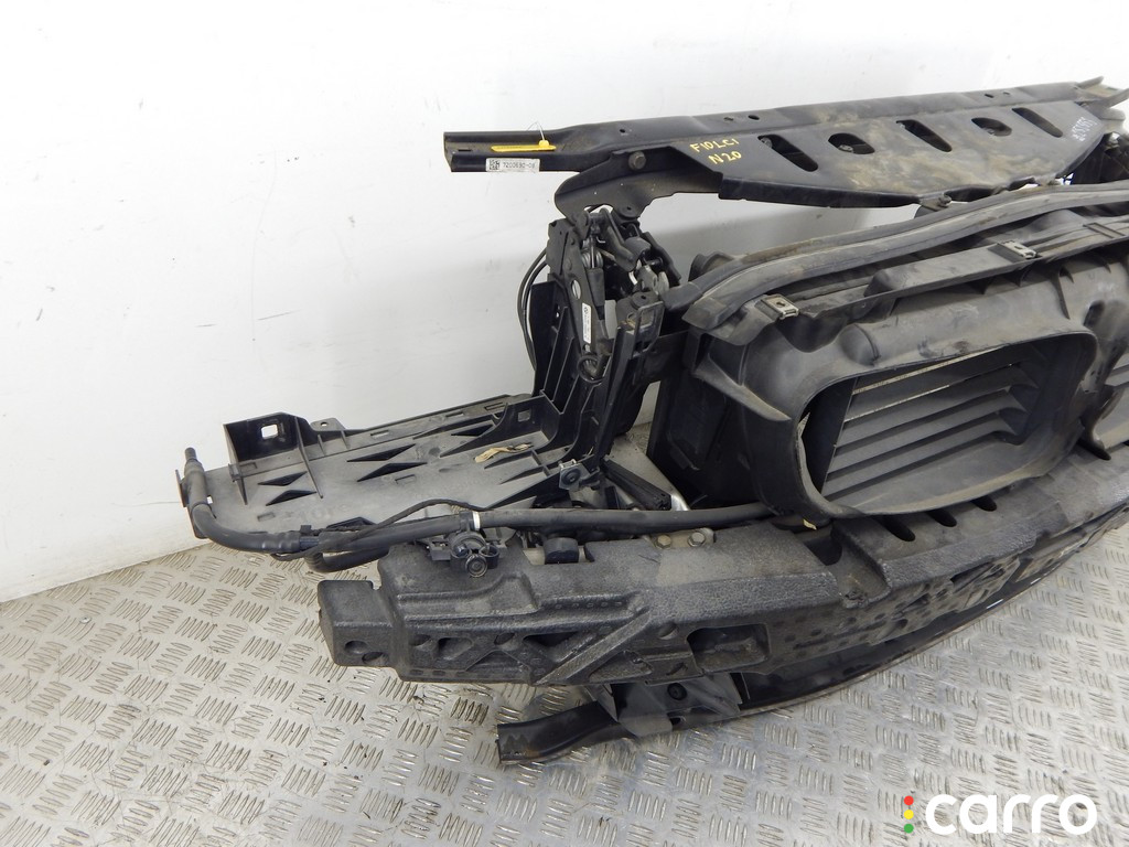 51647200689, 7200689 Передняя панель крепления облицовки (телевизор) BMW 5-series (F10/11) 2014г. - фото №2