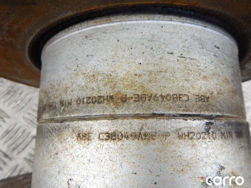 34116854996, 6854996, 34116764629, 6764629 Диск тормозной передний BMW 1-series (E87) 2009г. - фото №3
