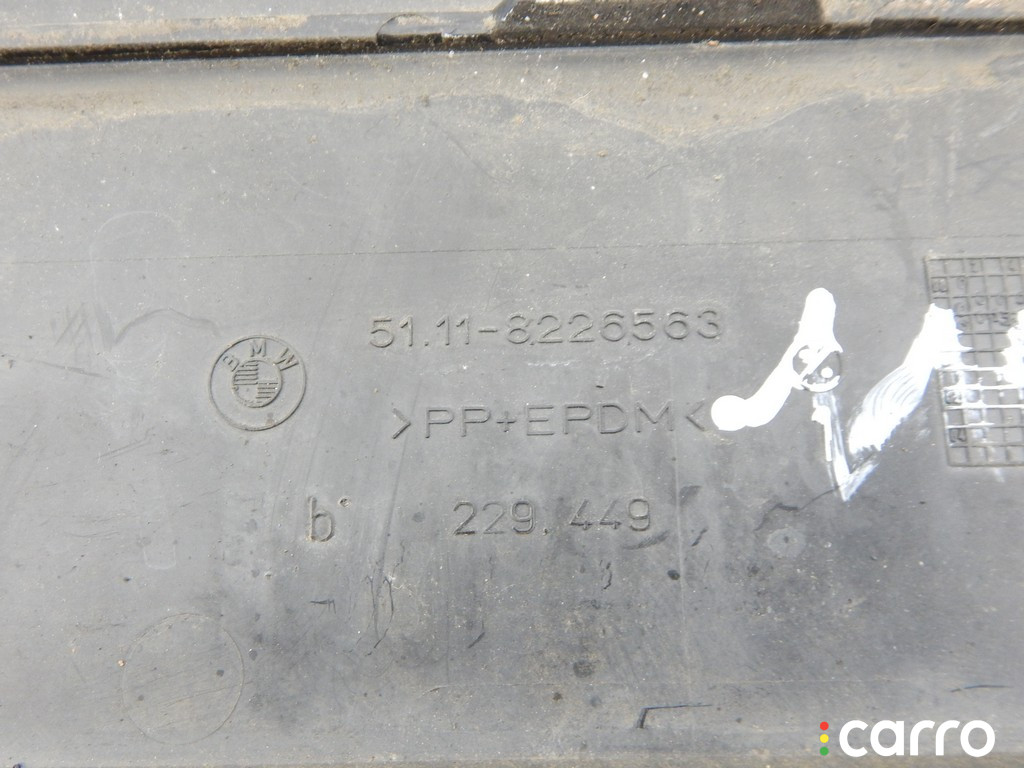 51118226563, 8226563, 51118184502, 8184502 Молдинг бампера переднего BMW 5-series (E39) 1999г. - фото №5
