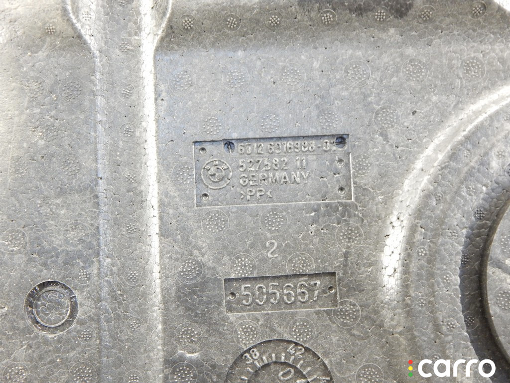 65126916988, 6916988, 65129120060, 9120060 Ниша запасного колеса BMW 5-series (E60/61) 2003г. - фото №4