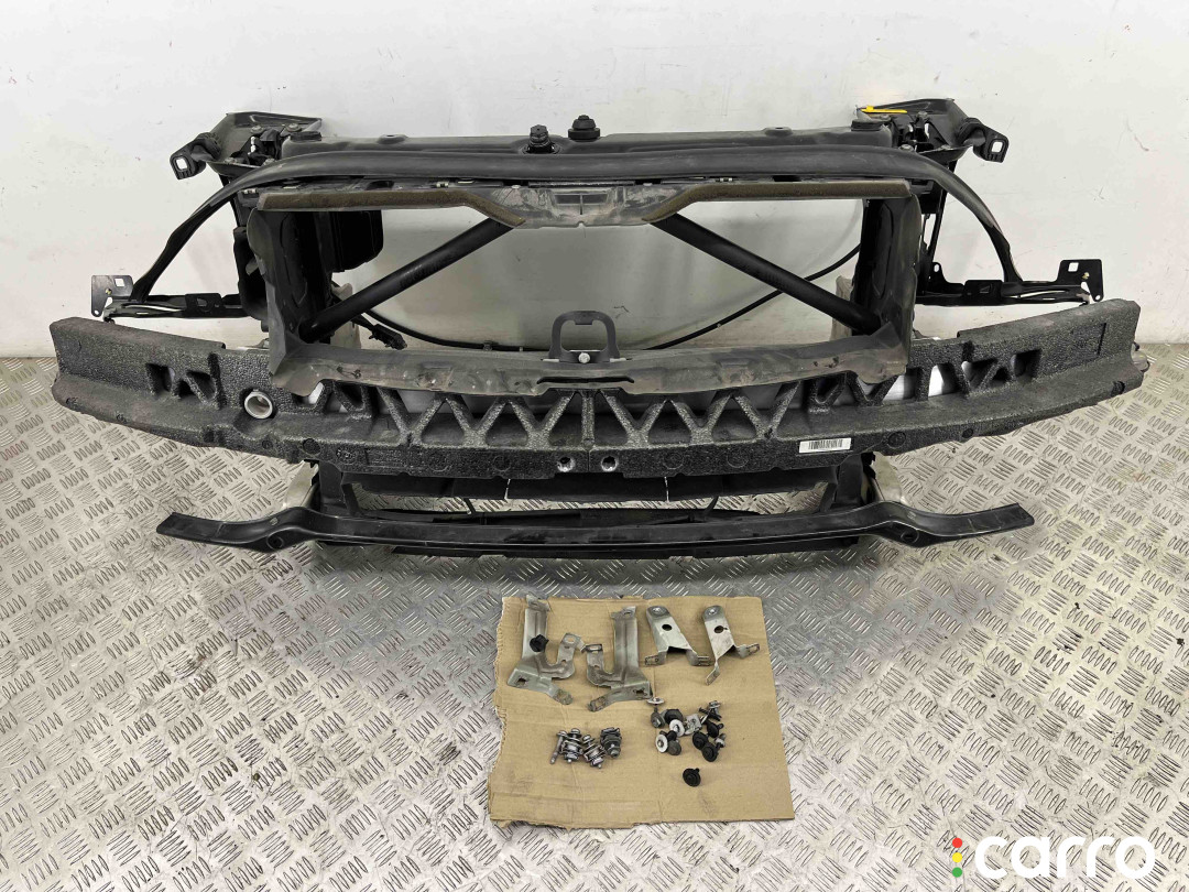 51117255393, 7255393 Передняя панель крепления облицовки (телевизор) BMW 3-series (F30/31) 2014г. - фото №1