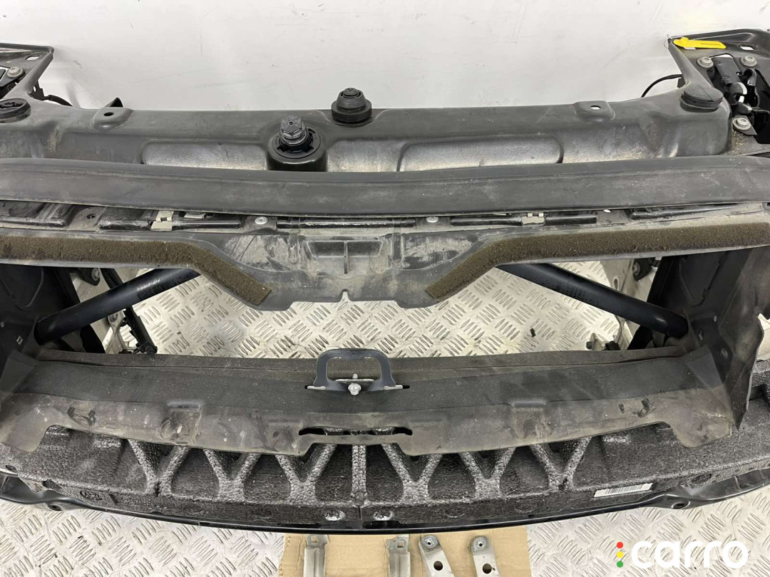 51117255393, 7255393 Передняя панель крепления облицовки (телевизор) BMW 3-series (F30/31) 2014г. - фото №2