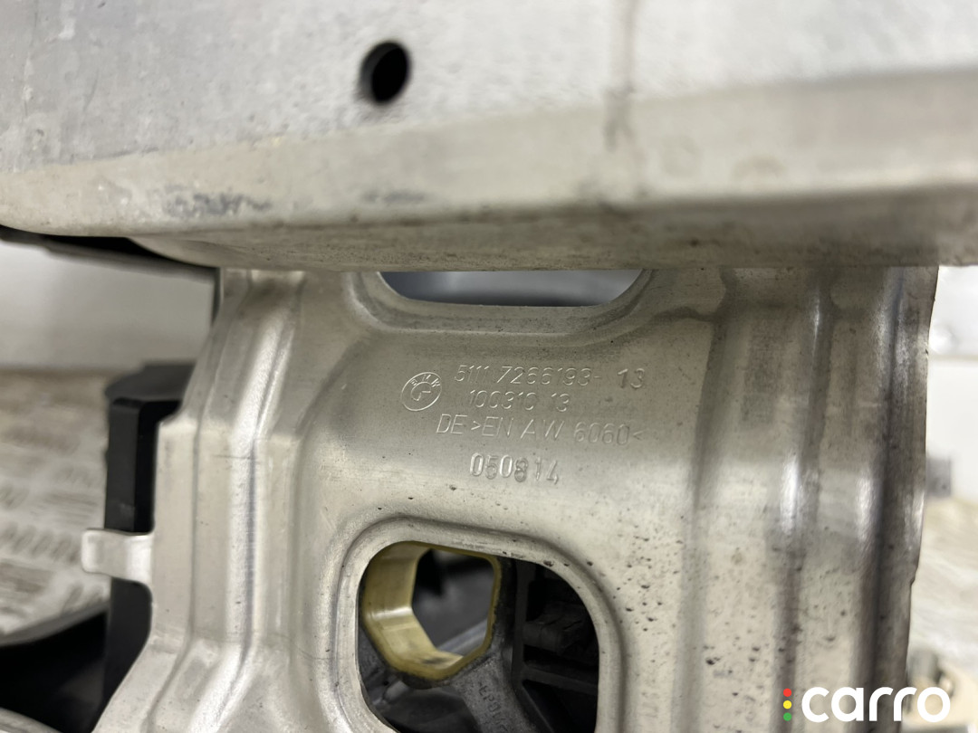 51117255393, 7255393 Передняя панель крепления облицовки (телевизор) BMW 3-series (F30/31) 2014г. - фото №15