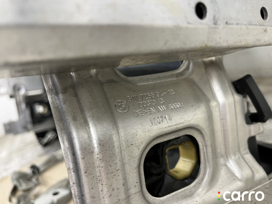51117255393, 7255393 Передняя панель крепления облицовки (телевизор) BMW 3-series (F30/31) 2014г. - фото №18