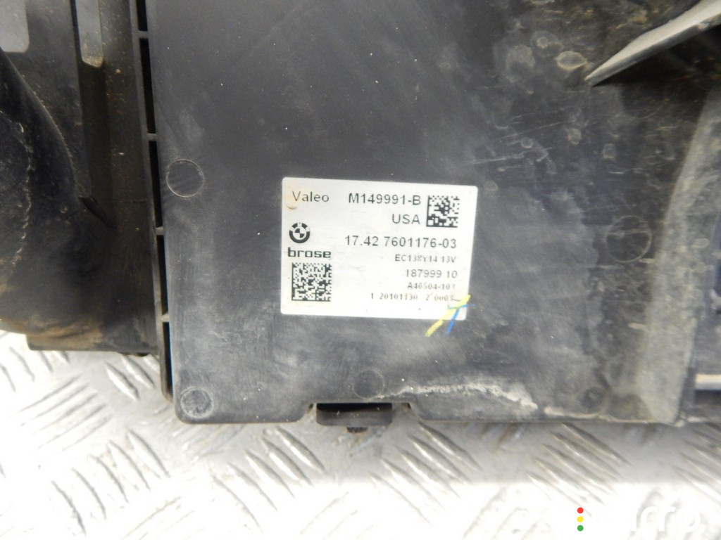 17427601176, 7601176 Кассета радиаторов BMW X3-series (F25) 2014г. - фото №4