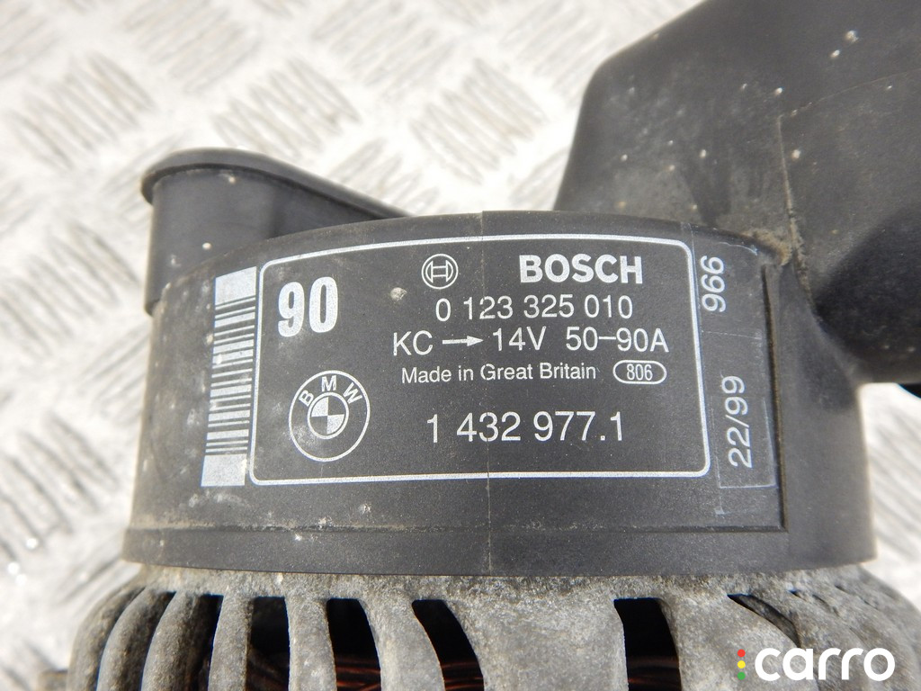 12311432977, 1432977 Генератор BMW 3-series (E46) 1999г. - фото №2
