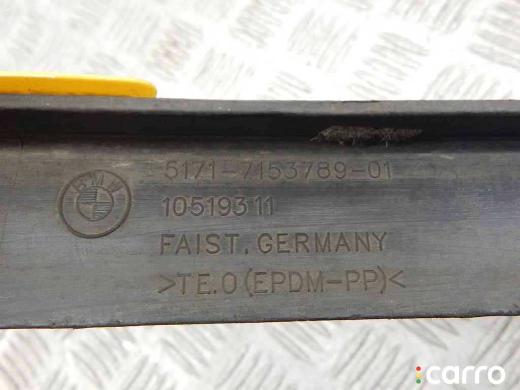 7020364, 7153789, 51757153789, 51717020364 Юбка бампера переднего BMW 7-series (E65/66) 2005г. - фото №3