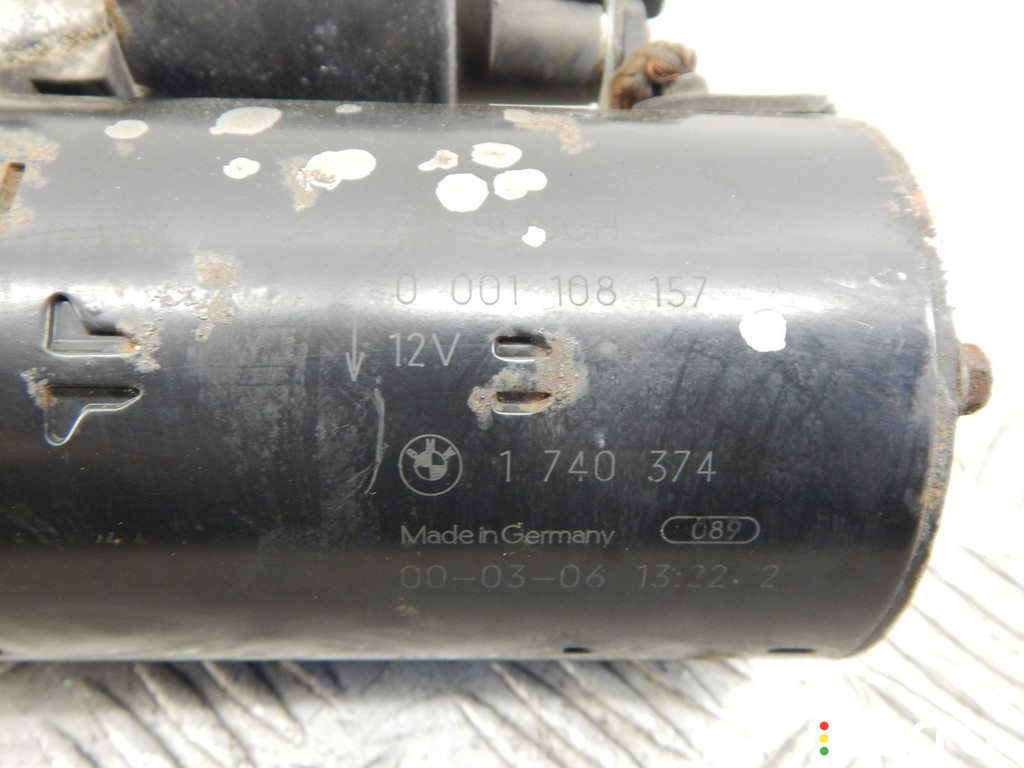1740374, 12411740374, 12411735400, 1735400, 12411739273, 1739273, 12411740373, 1740373, 12411466342, 1466342, 12411714750, 1714750 Стартер BMW 3-series (E46) 2000г. - фото №2