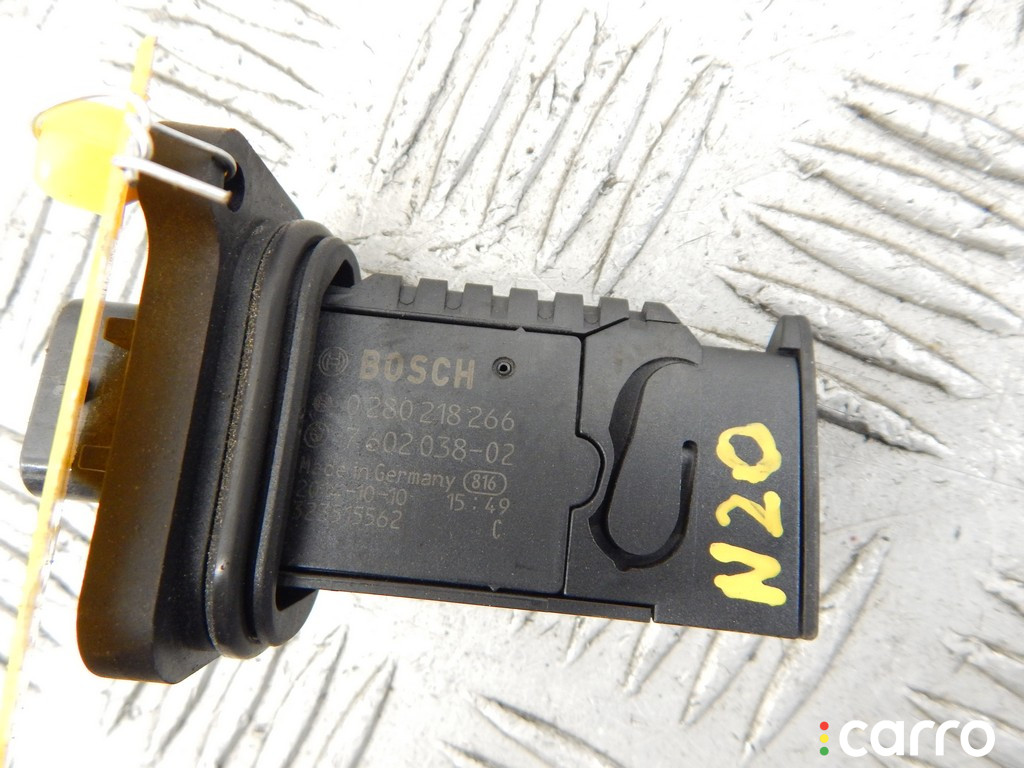 7602038, 13627602038 Расходомер воздуха BMW 5-series (F10/11) 2014г. - фото №2