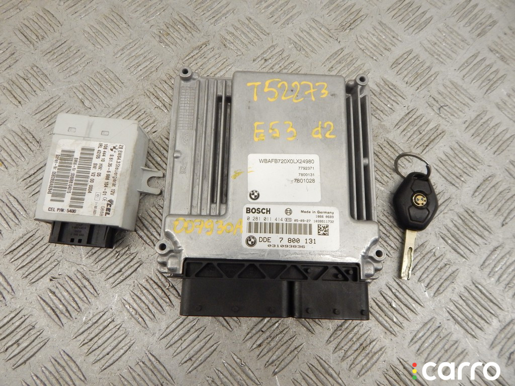 7794626, 13617800131, 7800131, 13617793444, 7793444, 13617794626, 13617794584, 7794584 Блок управления двигателем BMW X5-series (E53) 2006г. - фото №1