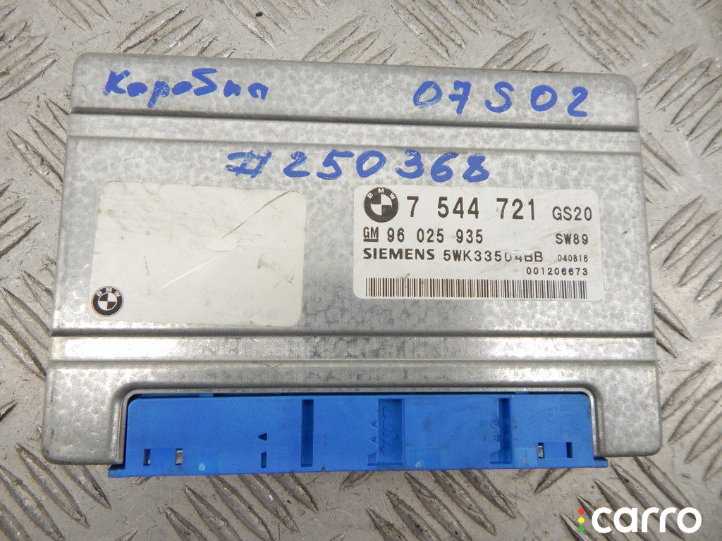 61356934837, 61356934122, 6934837, 6934122 Блок регулировки угла наклона фар BMW X5-series (E53) 2004г. - фото №3