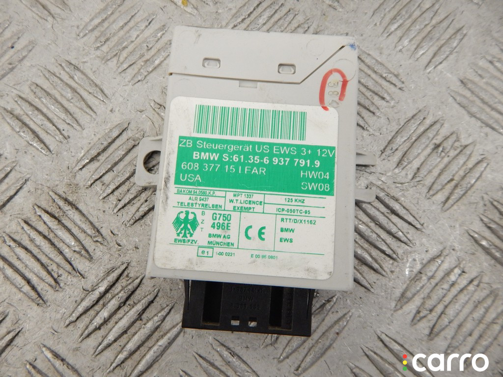 61356934837, 61356934122, 6934837, 6934122 Блок регулировки угла наклона фар BMW X5-series (E53) 2004г. - фото №5