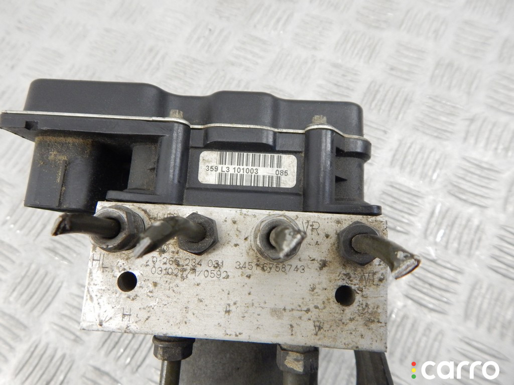 34516767239, 6767239 Блок ABS BMW 5-series (E60/61) 2003г. - фото №4