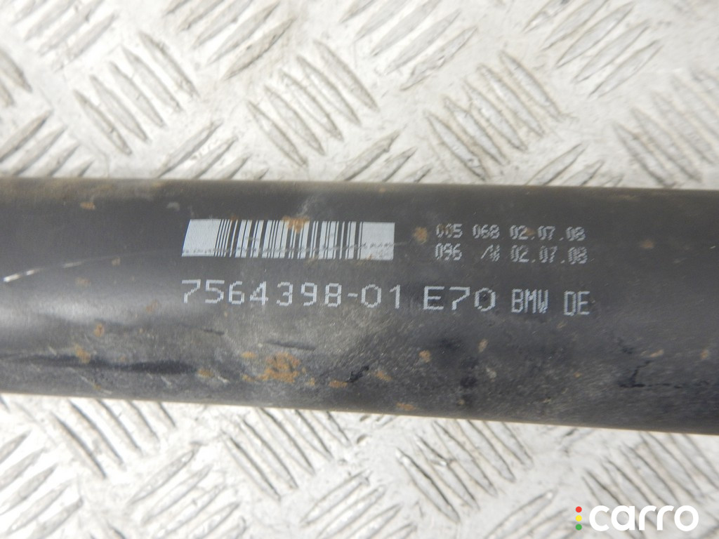 7564398, 26107564398 Карданный вал BMW X5-series (E70) 2008г. - фото №5