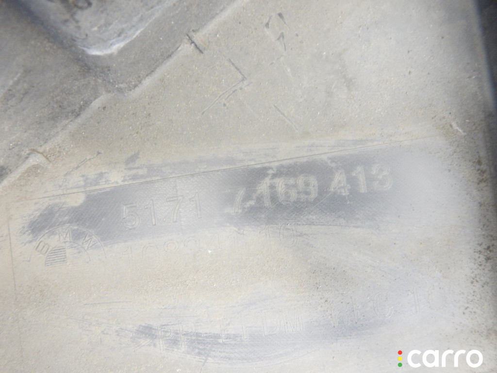 51718046305, 8046305 Защита арок передняя левая (подкрылок) BMW X5-series (E70) 2008г. - фото №3