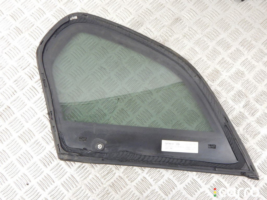 Стекло кузовное боковое левое BMW X5-series (E70) 2008г. - фото №2