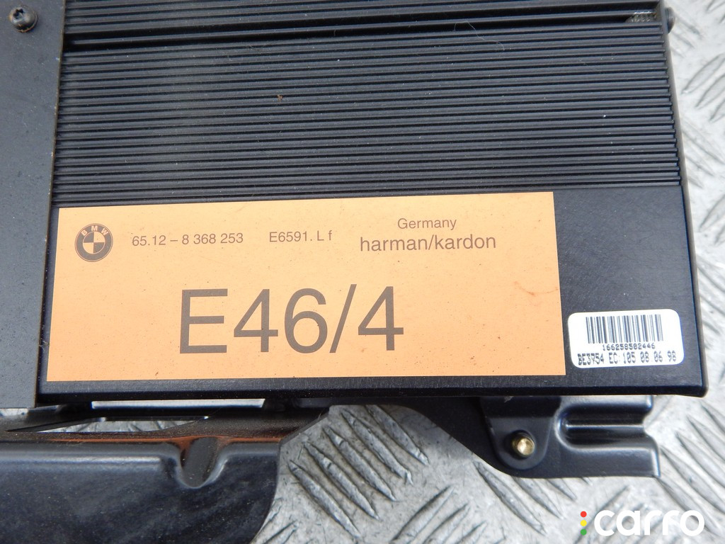 65128368253, 8368253, 65136920996, 6920996 Усилитель музыкальный BMW 3-series (E46) 1998г. - фото №2