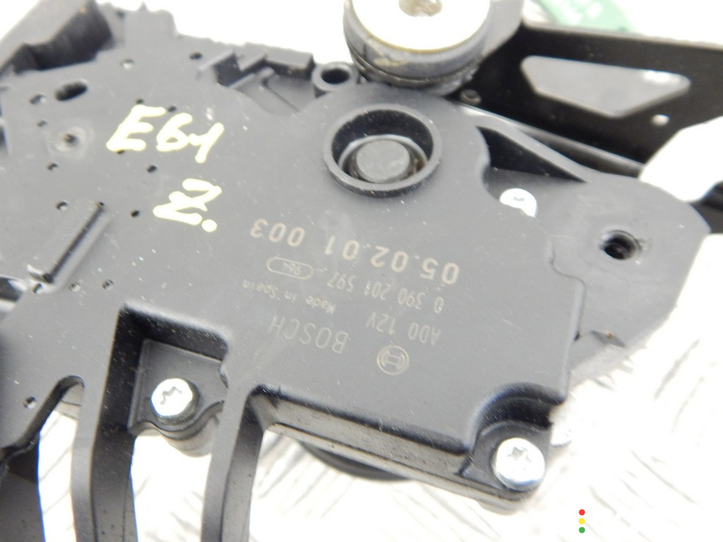 61627208602, 7208602, 61627175123, 7175123, 61627168176, 7168176, 61627135353, 7135353 Моторчик заднего стеклоочистителя (дворника) BMW 5-series (E60/61) 2005г. - фото №3