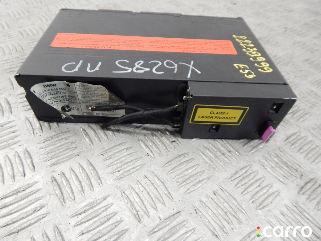 6913389, 65126913389, 65126946990, 6946990 CD-чейнджер BMW X5-series (E53) 2005г. - фото №2