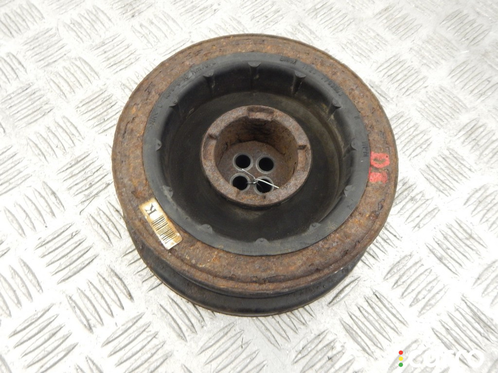 7793593, 11237793593, 11237788611, 7788611, 8511371, 11238511371 Шкив коленвала BMW X6-series (E71) 2009г. - фото №1