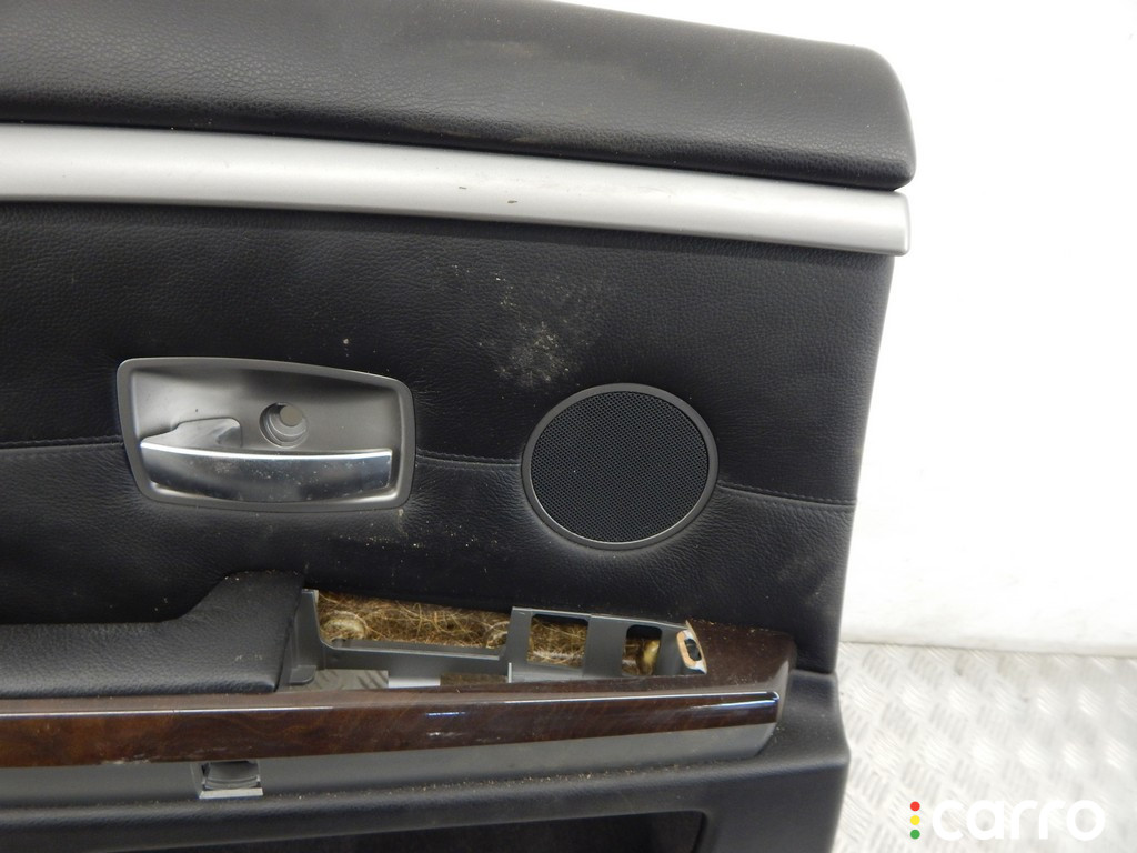 Обшивка двери задней левой (дверная карта) BMW 7-series (E65/66) 2007г. - фото №2