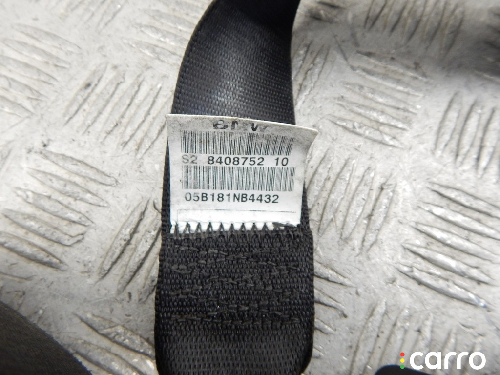 72118408752, 8408752 Ремень безопасности передний правый BMW X5-series (E53) 2005г. - фото №3