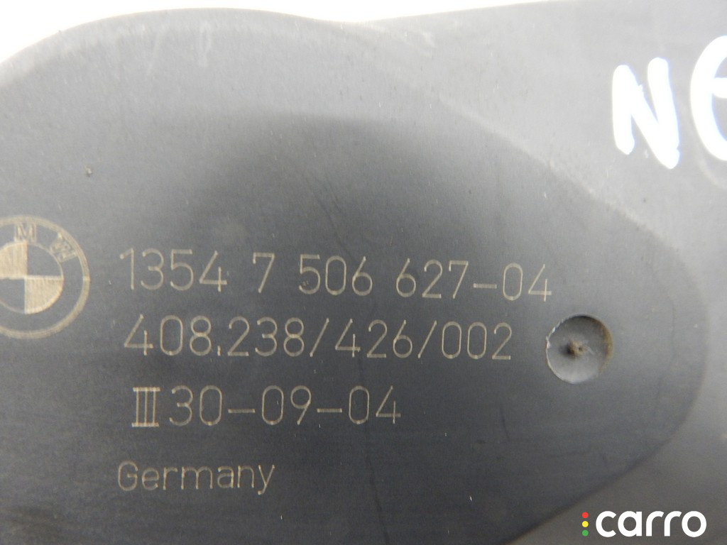7506627, 13547506627 Заслонка дроссельная BMW X5-series (E53) 2004г. - фото №5