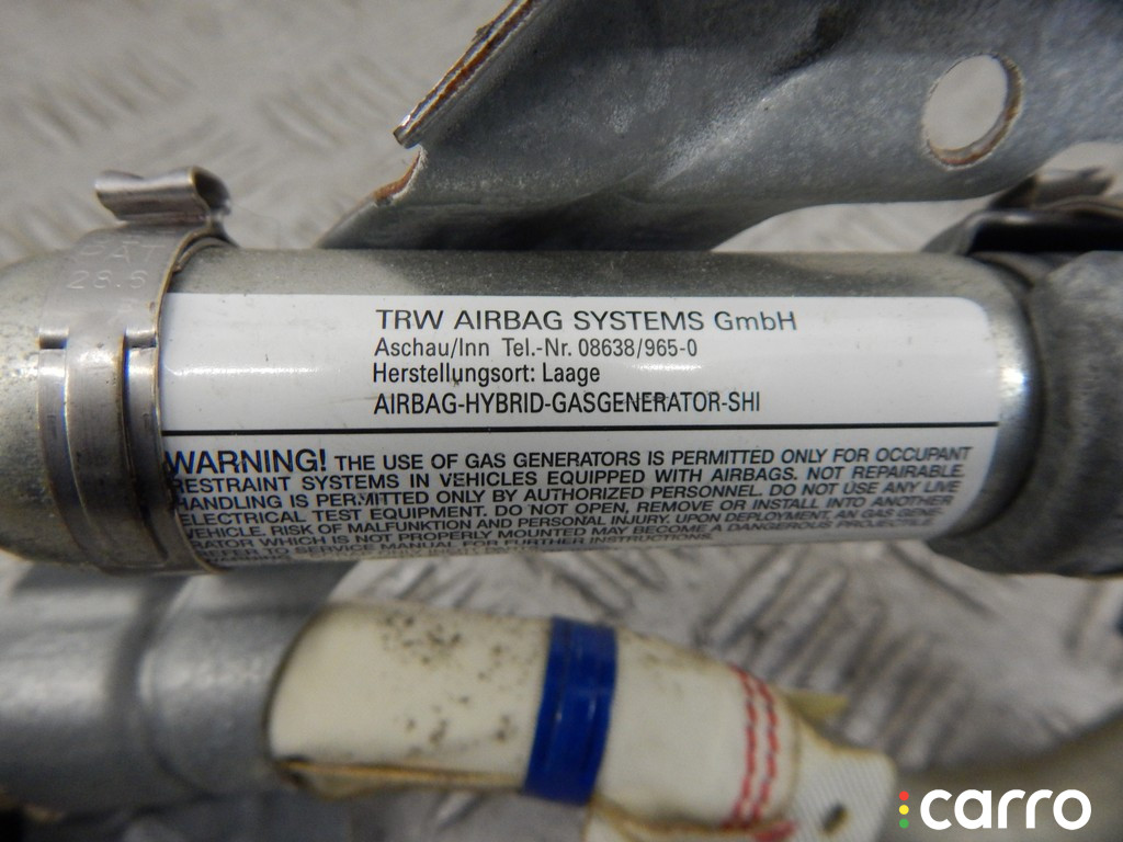 72127078480, 7078480 Подушка безопасности боковая (шторка) правая BMW X5-series (E53) 2004г. - фото №3