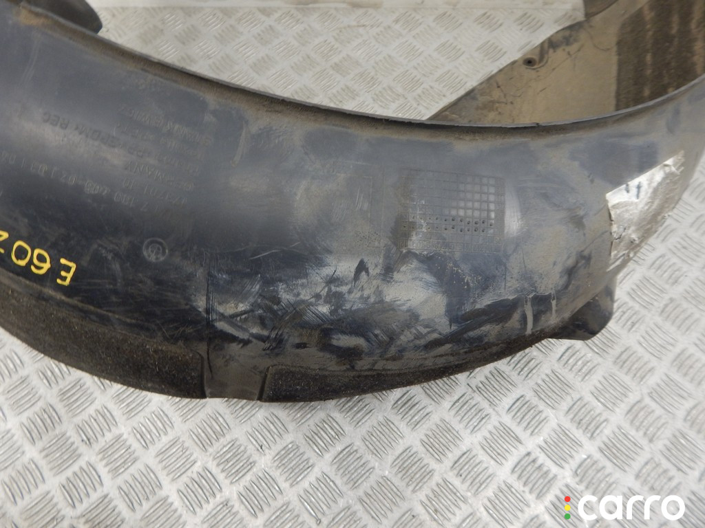 51717180405, 7180405 Защита арок задняя левая (подкрылок) BMW 5-series (E60/61) 2009г. - фото №3