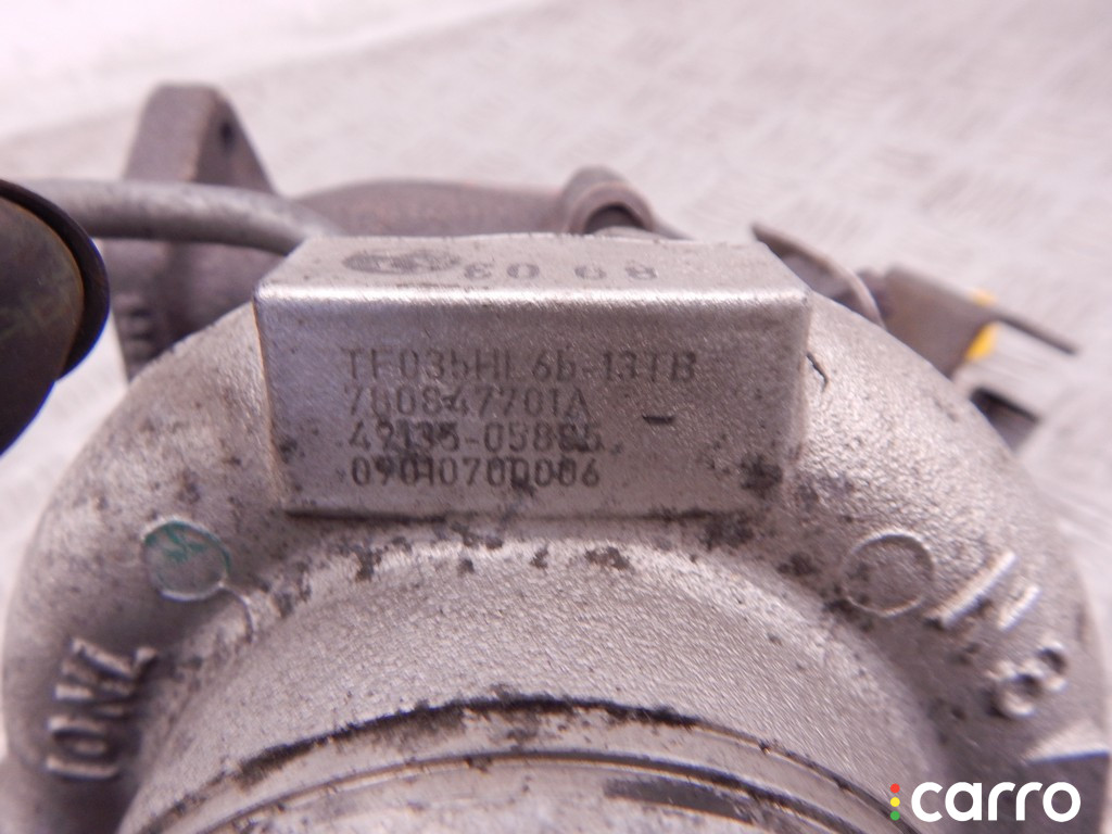 11658506892, 8506892 Турбина BMW 5-series (E60/61) 2009г. - фото №5