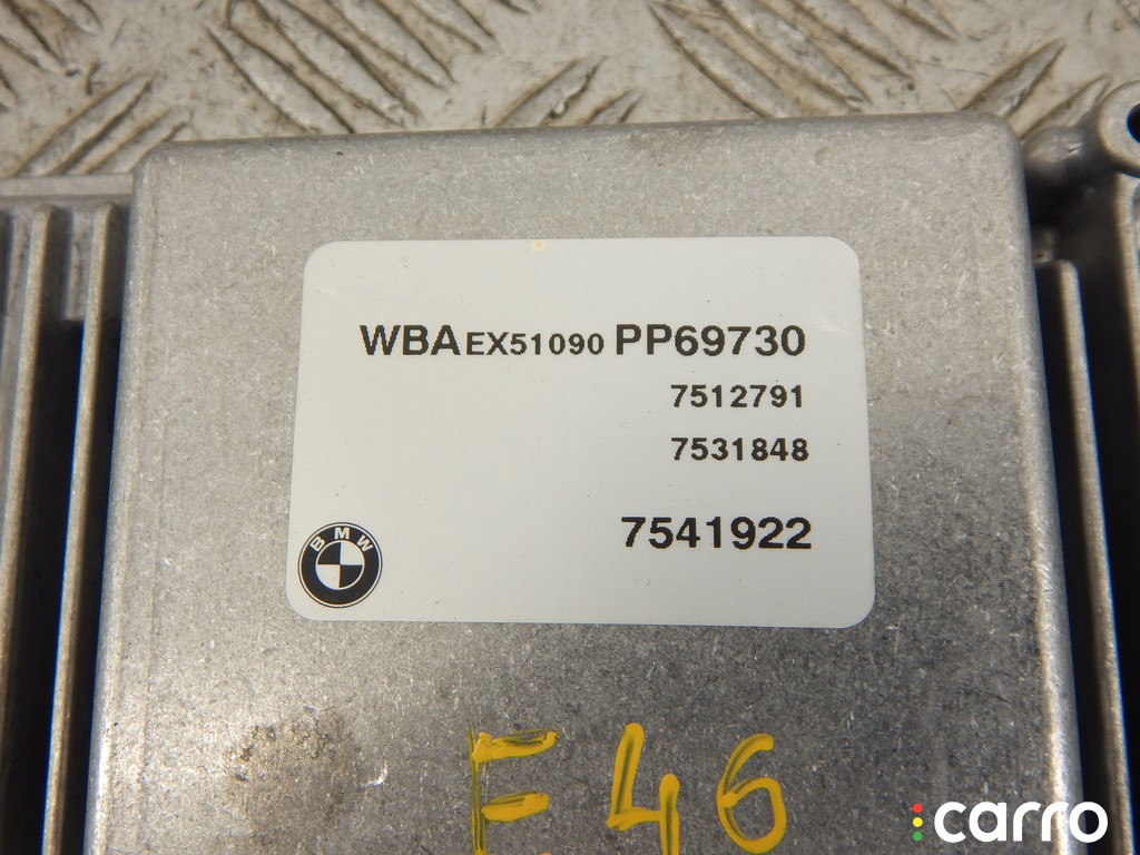 7541459, 7531848, 12147531848, 12147541459, 12147563328, 7563328 Блок управления двигателем BMW 3-series (E46) 2004г. - фото №3