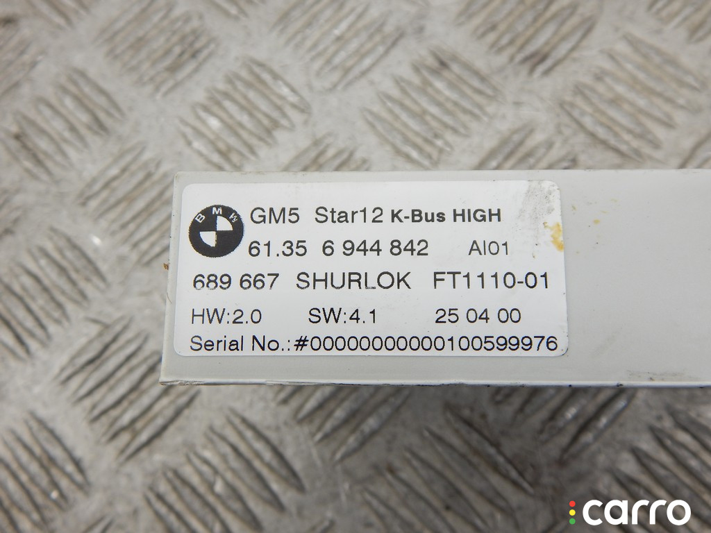 61356944842, 6944842 Блок комфорта BMW 3-series (E46) 2004г. - фото №2