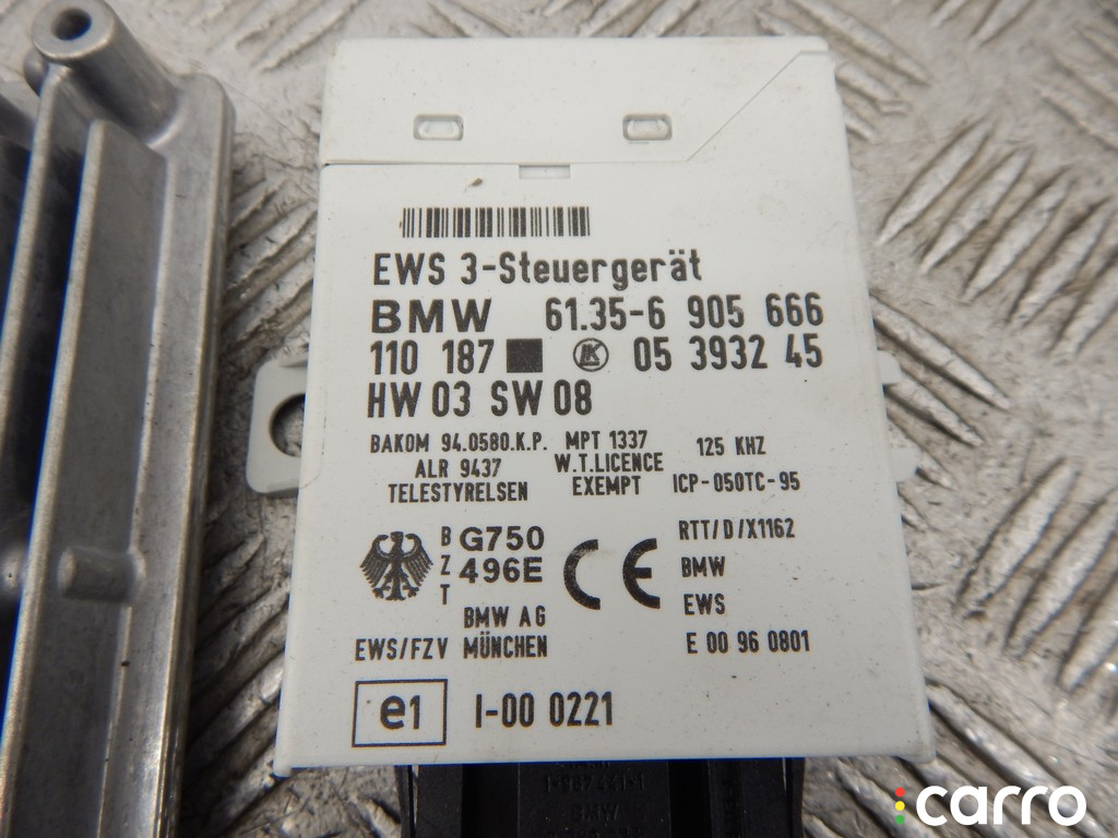 7794624, 13617794624, 13617800130, 7800130, 13617794582, 7794582, 13617793863, 7793863, 13617793609, 7793609 Блок управления двигателем BMW 3-series (E46) 2004г. - фото №3