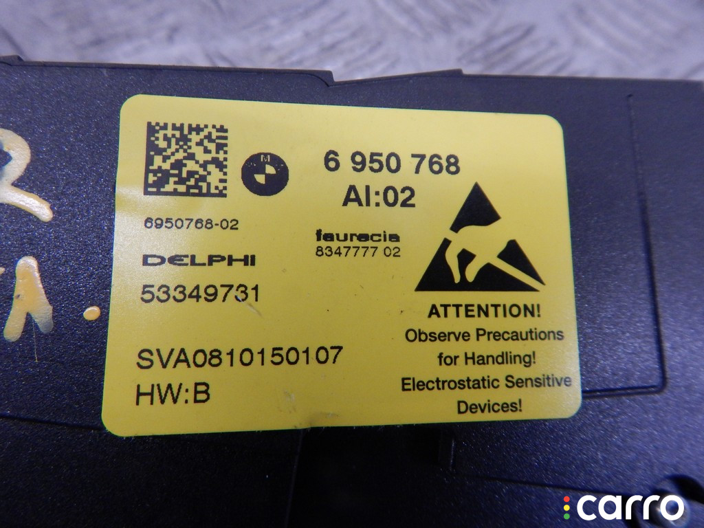 61316950768, 6950768, 61319275062, 9275062 Блок управления сиденьем BMW X5-series (E70) 2009г. - фото №3