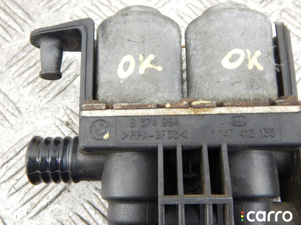 8374994, 64118374994, 8372004, 64118372004, 64118391796, 8391796 Кран отопителя (печки) BMW 5-series (E39) 1999г. - фото №2