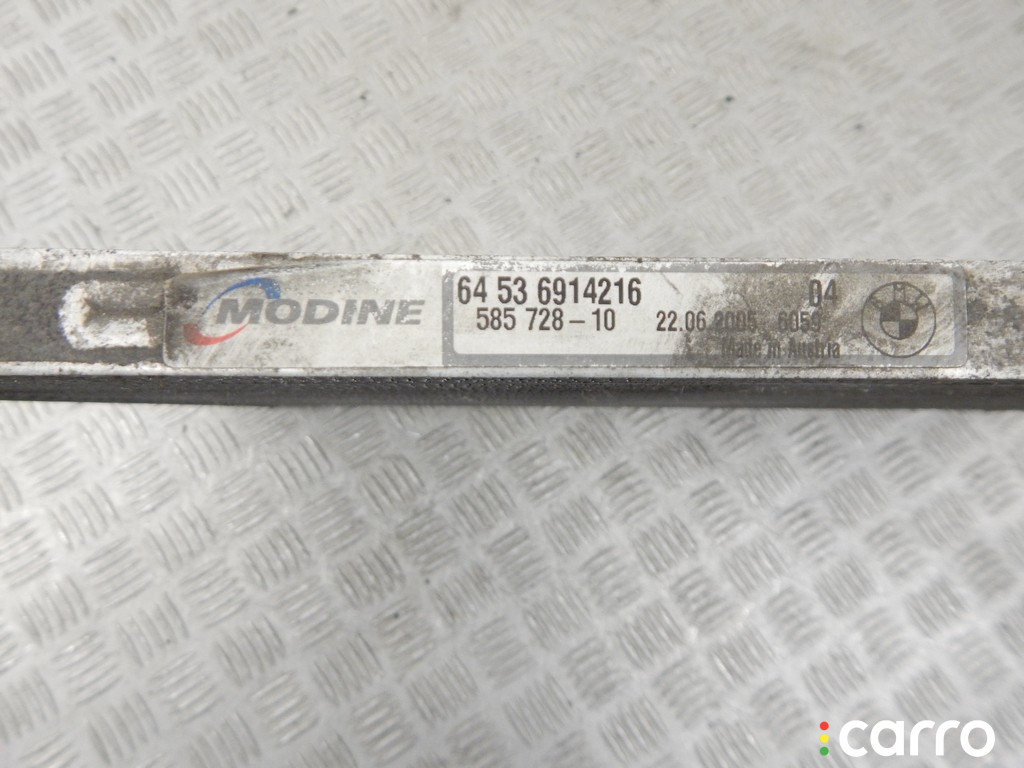 6914216, 8381543, 64536914216, 64538381543 Радиатор кондиционера BMW X5-series (E53) 2005г. - фото №3