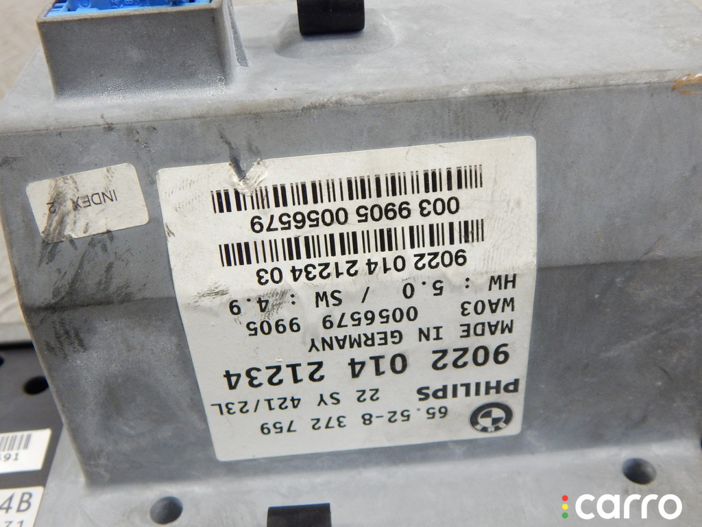 65528372759, 8372759 Магнитола BMW 5-series (E39) 1999г. - фото №6