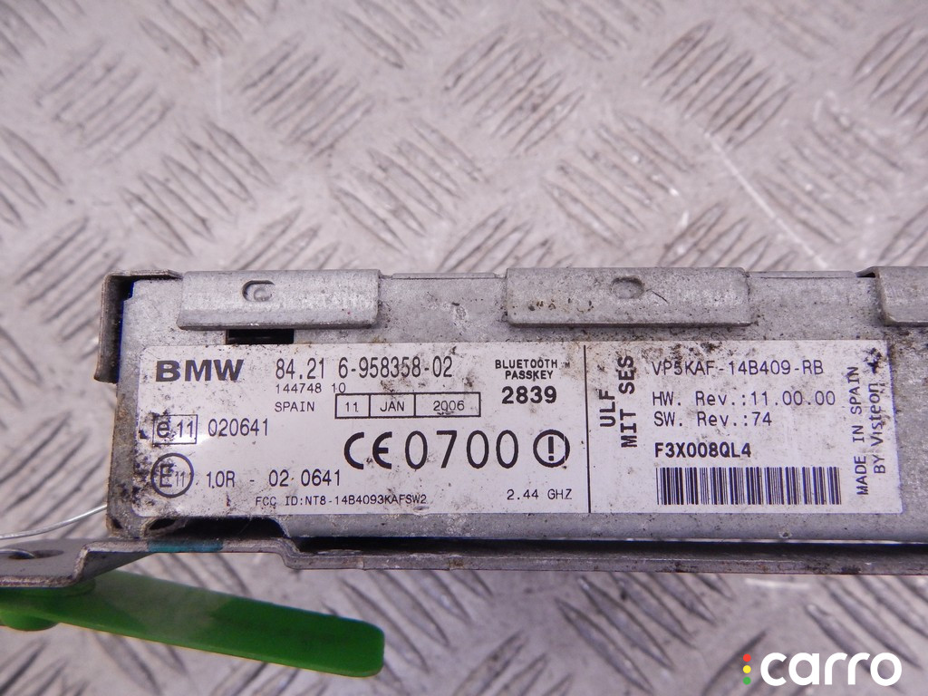 6958358, 84126958358 Модуль громкой связи BMW X5-series (E53) 2006г. - фото №4