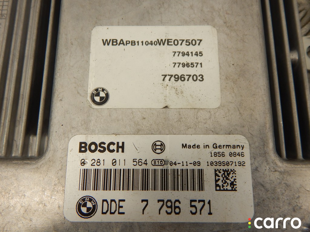 13617796571, 7796571, 13617800129, 7800129 Блок управления двигателем BMW X3-series (E83) 2004г. - фото №2