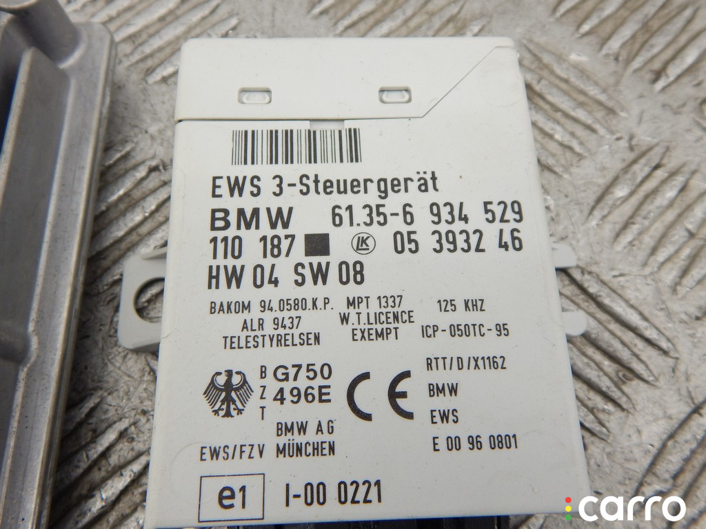 13617796571, 7796571, 13617800129, 7800129 Блок управления двигателем BMW X3-series (E83) 2004г. - фото №3